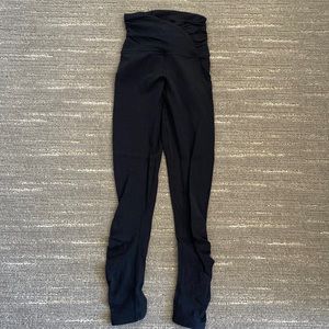 lululemon Align 25’ Ruched Waist Size 0